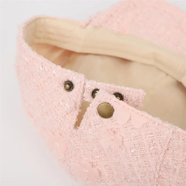 Early Autumn Small Fragrant Flower Forward Hat Women — feature 5