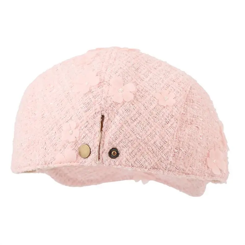 Early Autumn Small Fragrant Flower Forward Hat Women — feature 6