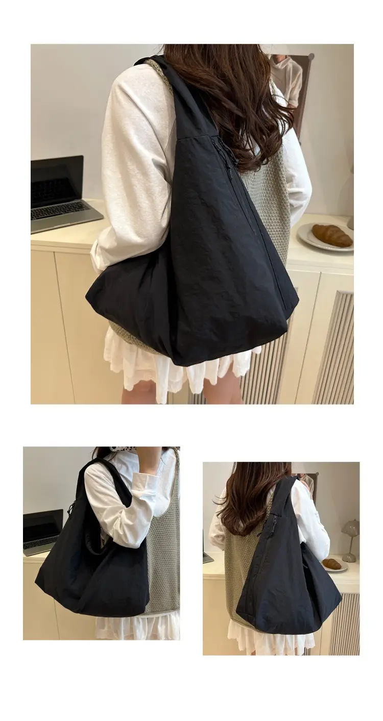 Large Capacity Lazy Style Shoulder Bag for Women — feature 7