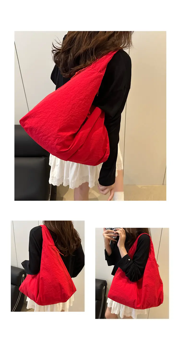 Large Capacity Lazy Style Shoulder Bag for Women — feature 8