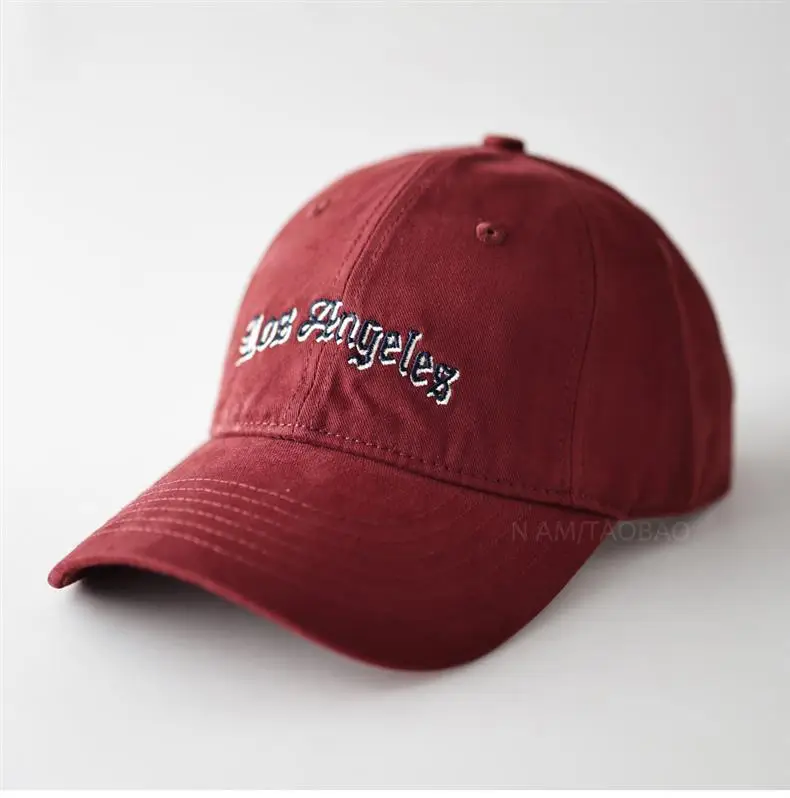 Men Black Korean Style Baseball Cap with Letter Embroidery — feature 7