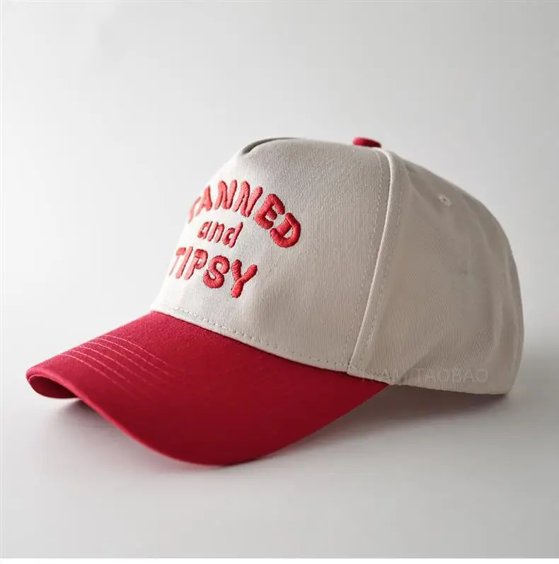 Tanned & Tipsy Unisex Cap Pink Beige — feature 7