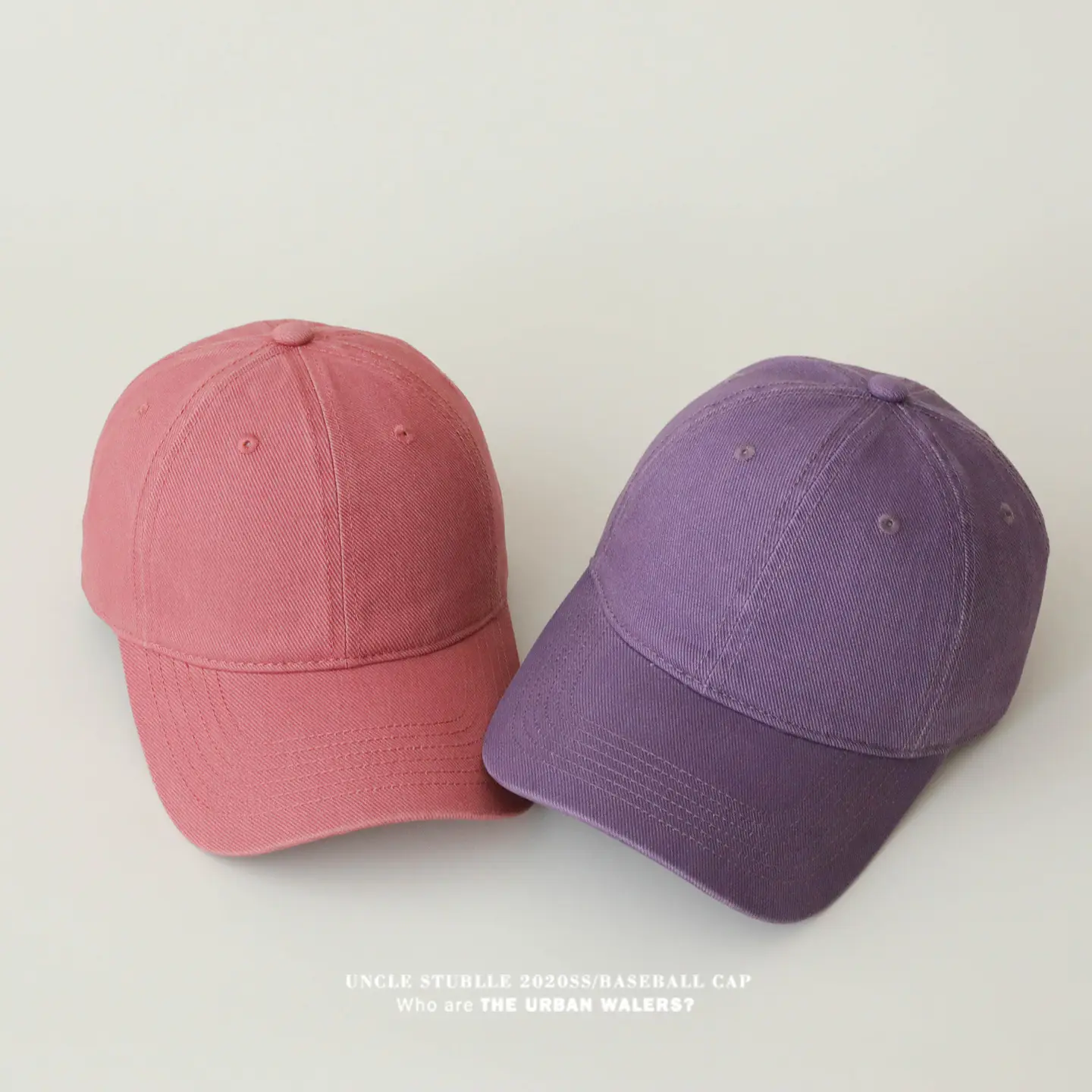 Stubble Blue Baseball Cap for Men Women Pure Cotton — feature 17