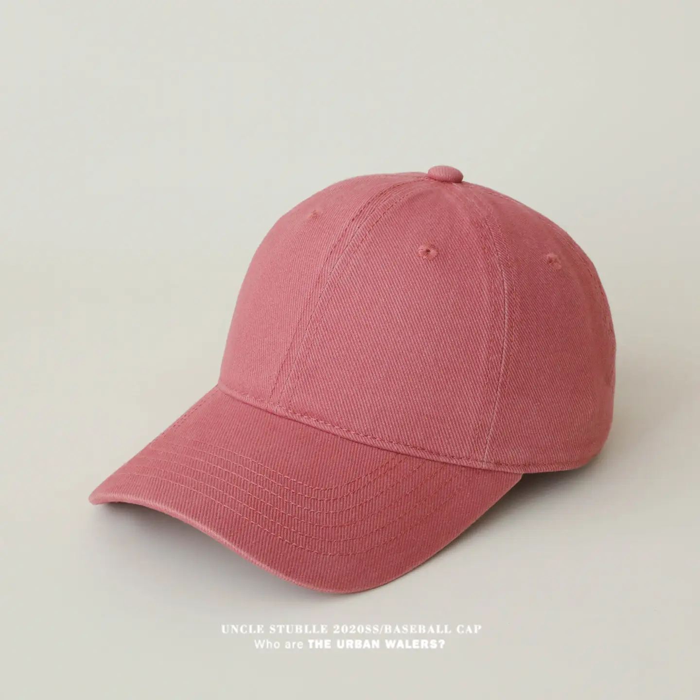 Stubble Blue Baseball Cap for Men Women Pure Cotton — feature 18