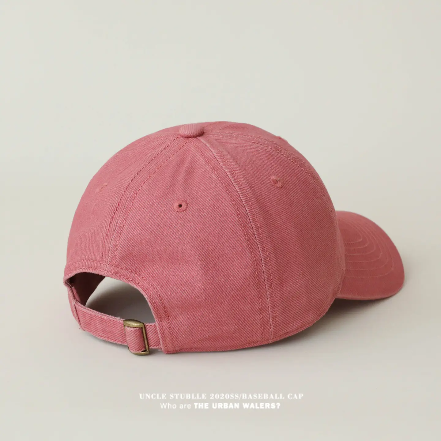 Stubble Blue Baseball Cap for Men Women Pure Cotton — feature 19