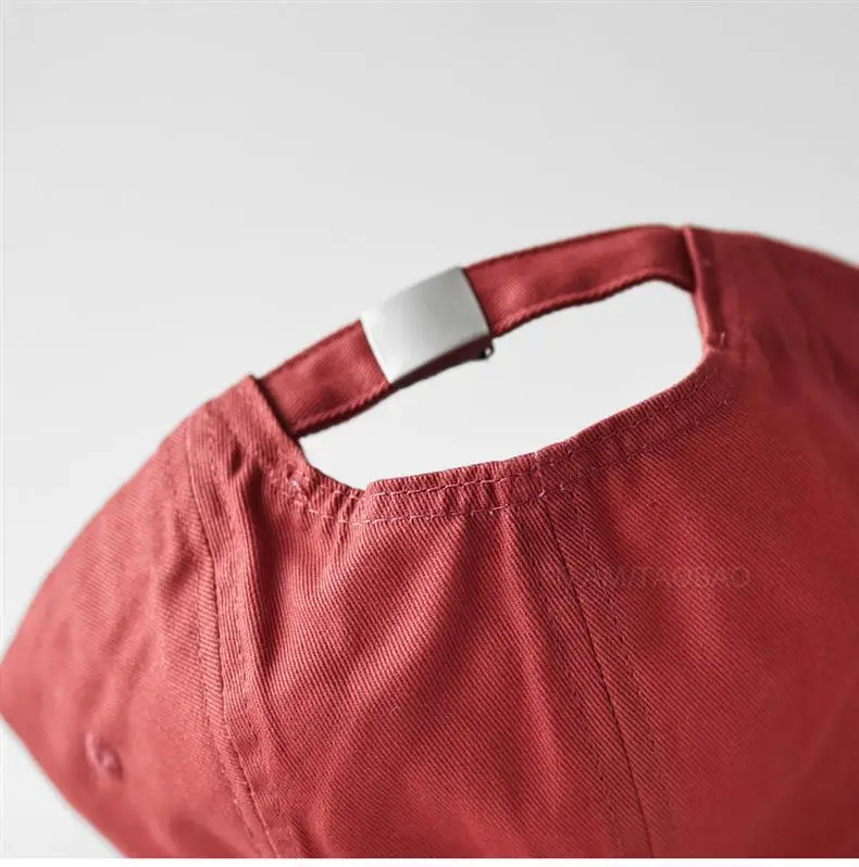 Red Suburban Beatix Embroidered Cap for Men Women — feature 6