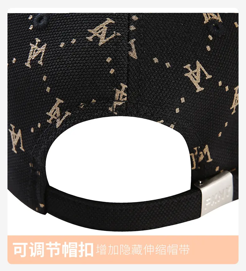 2025 Korean Style Embroidered Duckbill Cap Unisex — feature 13