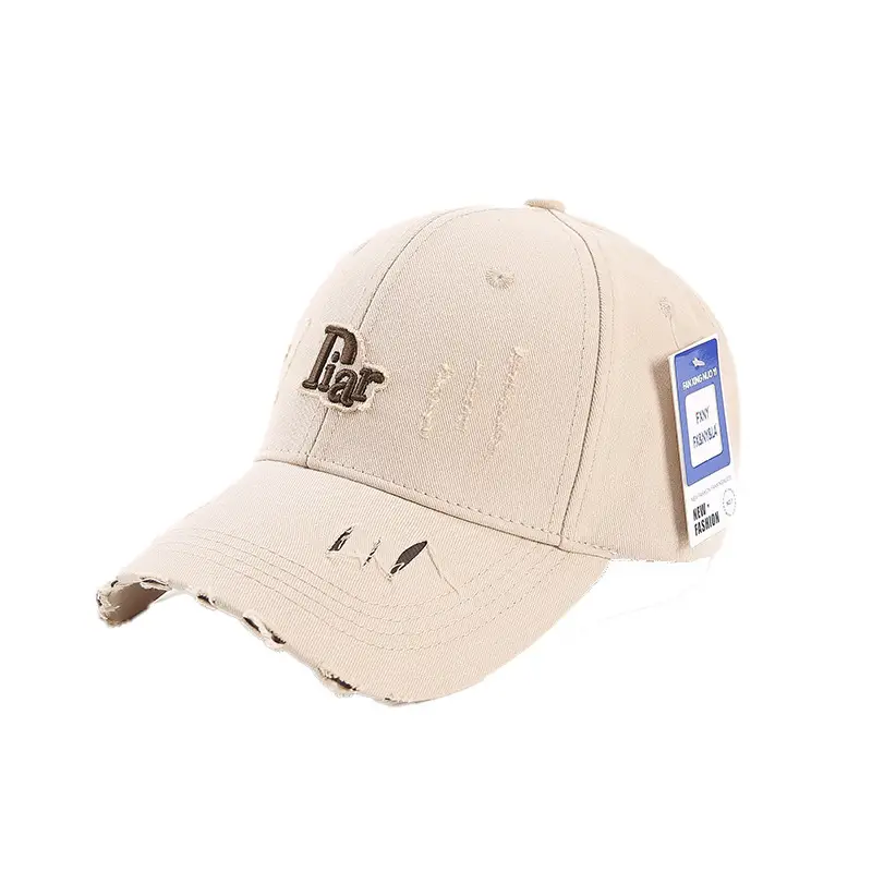 Women's Brown 2025 Baseball Cap with Large Head & Sunshade - Image 13
