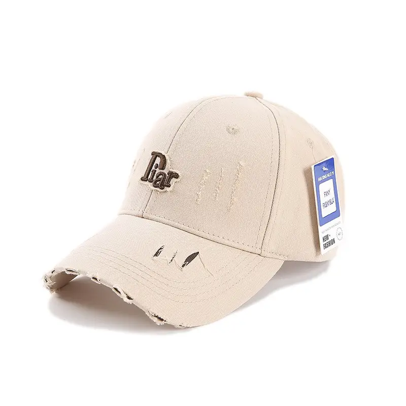 Women's Brown 2025 Baseball Cap with Large Head & Sunshade - Image 7