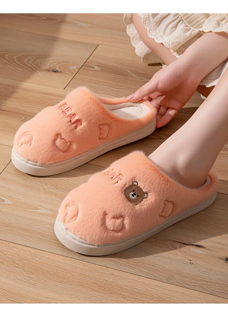 Men's Grey Soft Cotton Slippers Winter 2025 — feature 13