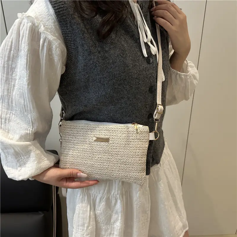 Women Woven Crossbody Bag Summer 2025 - Image 5