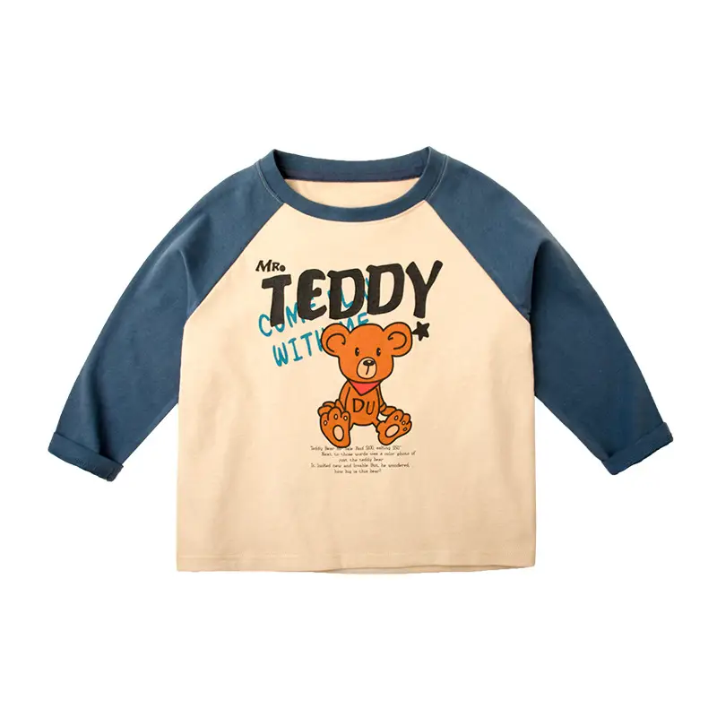 Dudu Boys Long Sleeve T-Shirt Green White Spring - Image 7