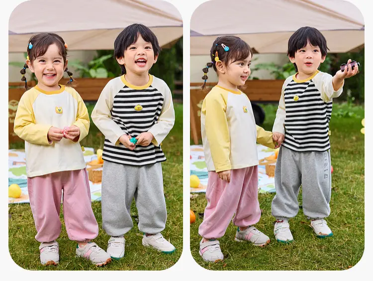 Dudu Baby Cartoon T-Shirt Pants Boys Spring Autumn Style — feature 35