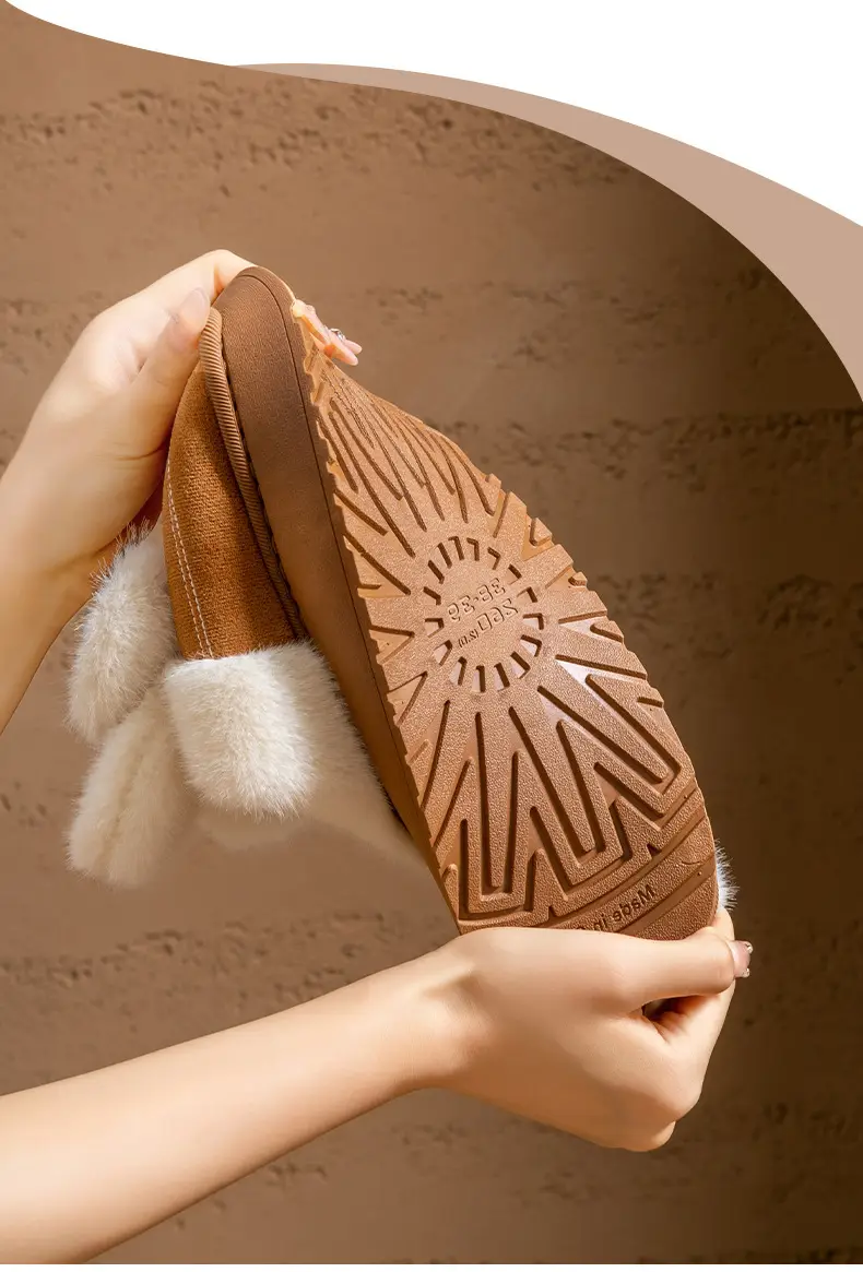 Cute Rabbit Bow Warm Women Slippers 2025 — feature 10