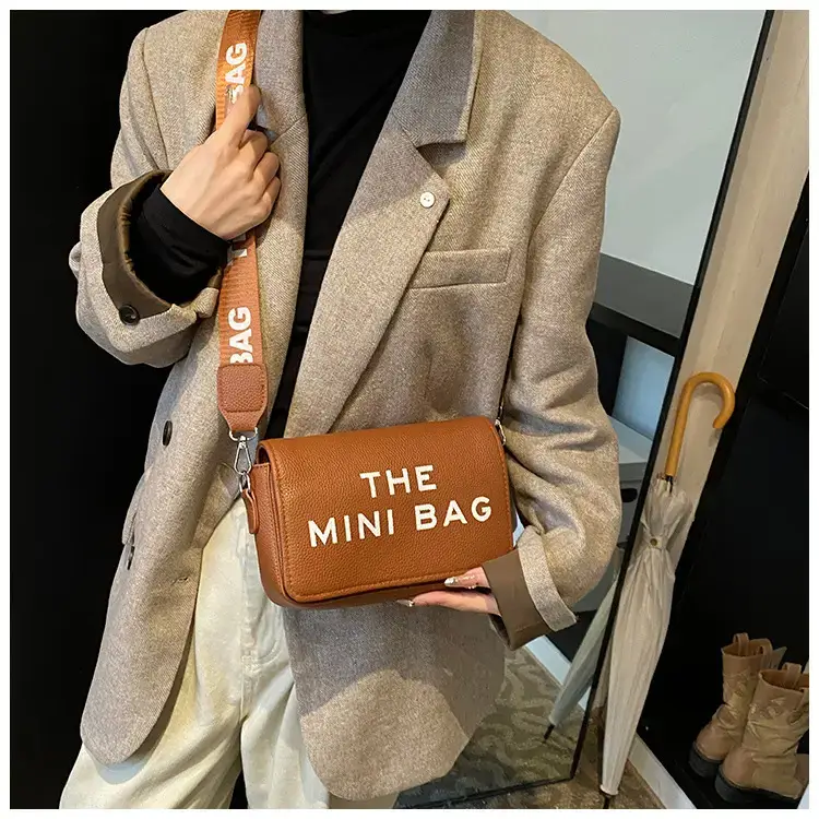 Mini Crossbody Bag Brown Leather Personalized 2025 — feature 8