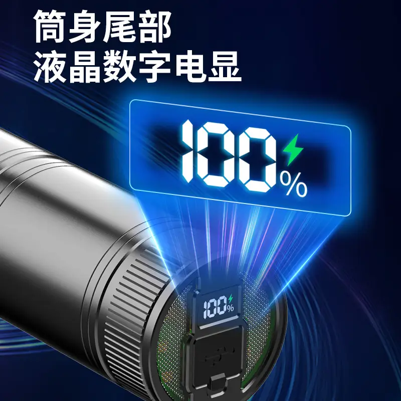 Portable Electric Flashlight with Charging Port - Image 5