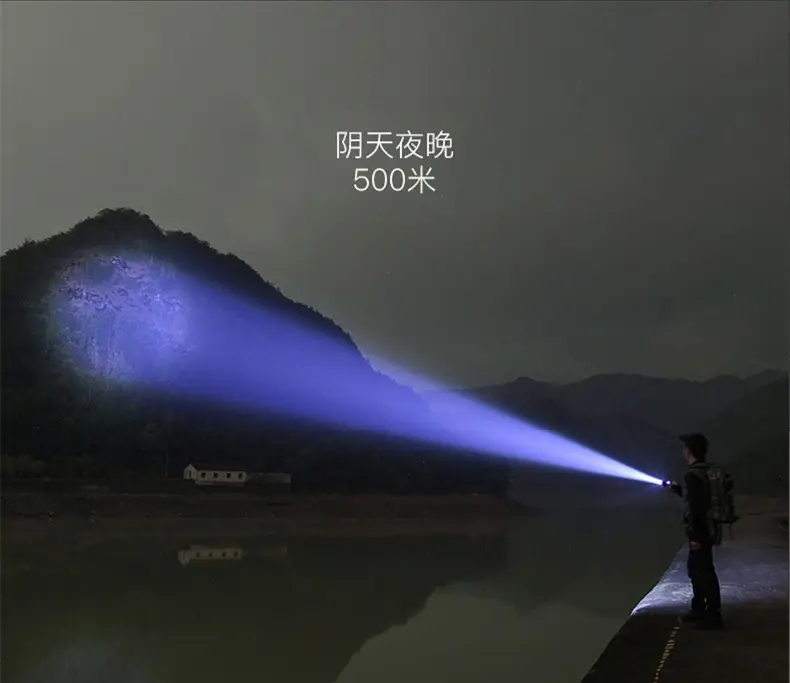 Portable Electric Flashlight with Charging Port — feature 4