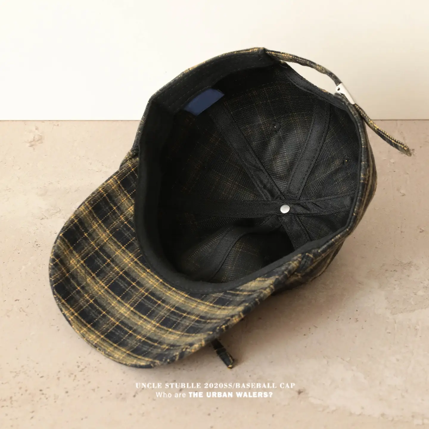 Women Wool Plaid Baseball Cap Winter Warm Retro Bow — feature 9