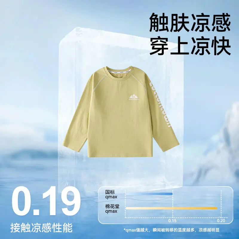 Kids Cotton Long Sleeve T-Shirt Set of 3 - Image 7