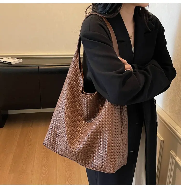 Women Cross-Border High-End Tote Bag Leather Shoulder Bag — feature 20