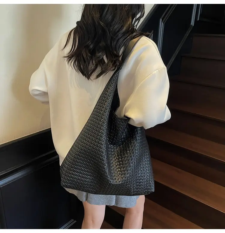Women Cross-Border High-End Tote Bag Leather Shoulder Bag — feature 24