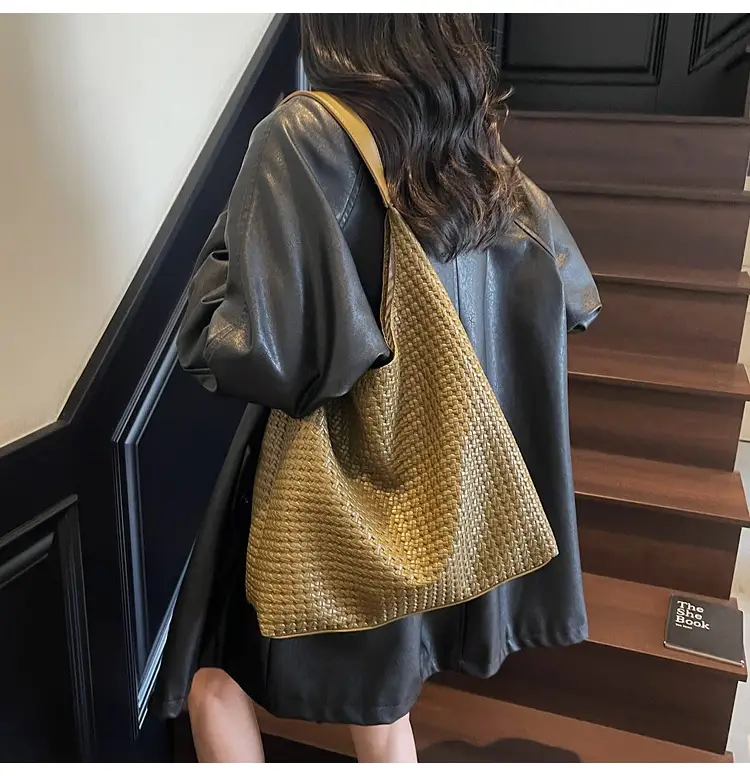 Women Cross-Border High-End Tote Bag Leather Shoulder Bag — feature 27