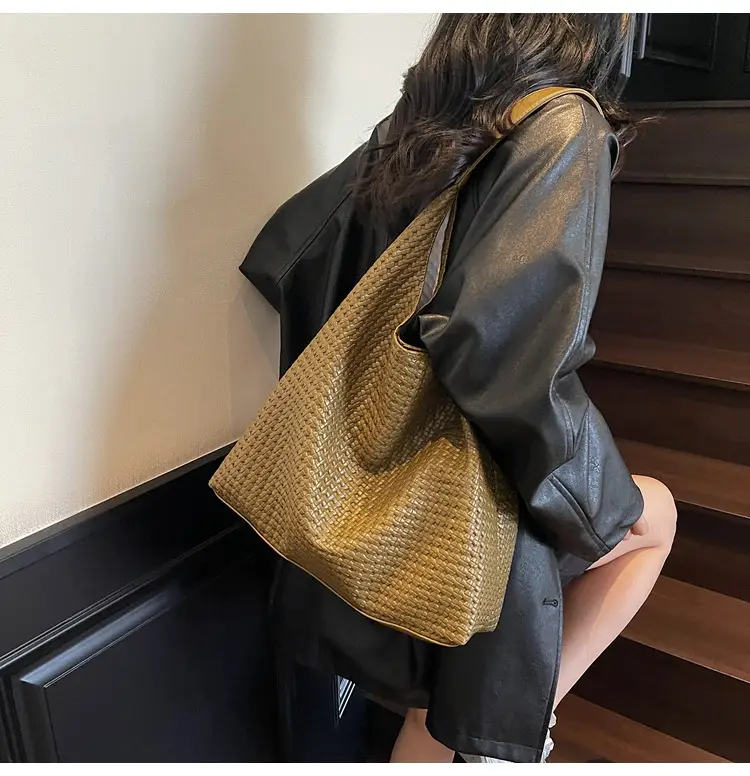 Women Cross-Border High-End Tote Bag Leather Shoulder Bag — feature 28