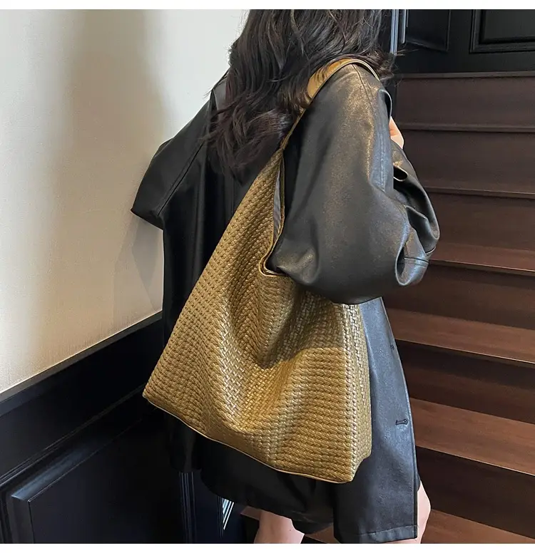 Women Cross-Border High-End Tote Bag Leather Shoulder Bag — feature 29
