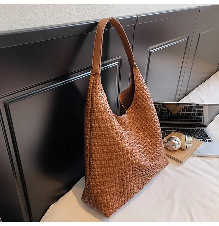 Women Cross-Border High-End Tote Bag Leather Shoulder Bag — feature 35