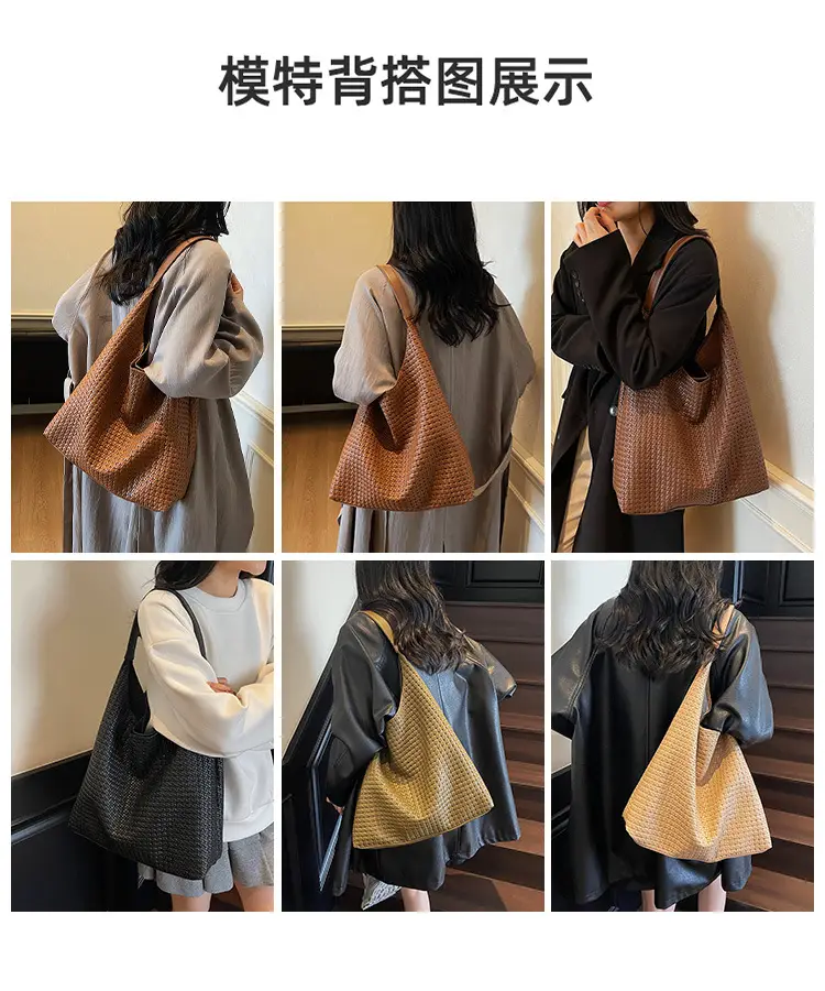 Women Cross-Border High-End Tote Bag Leather Shoulder Bag — feature 7