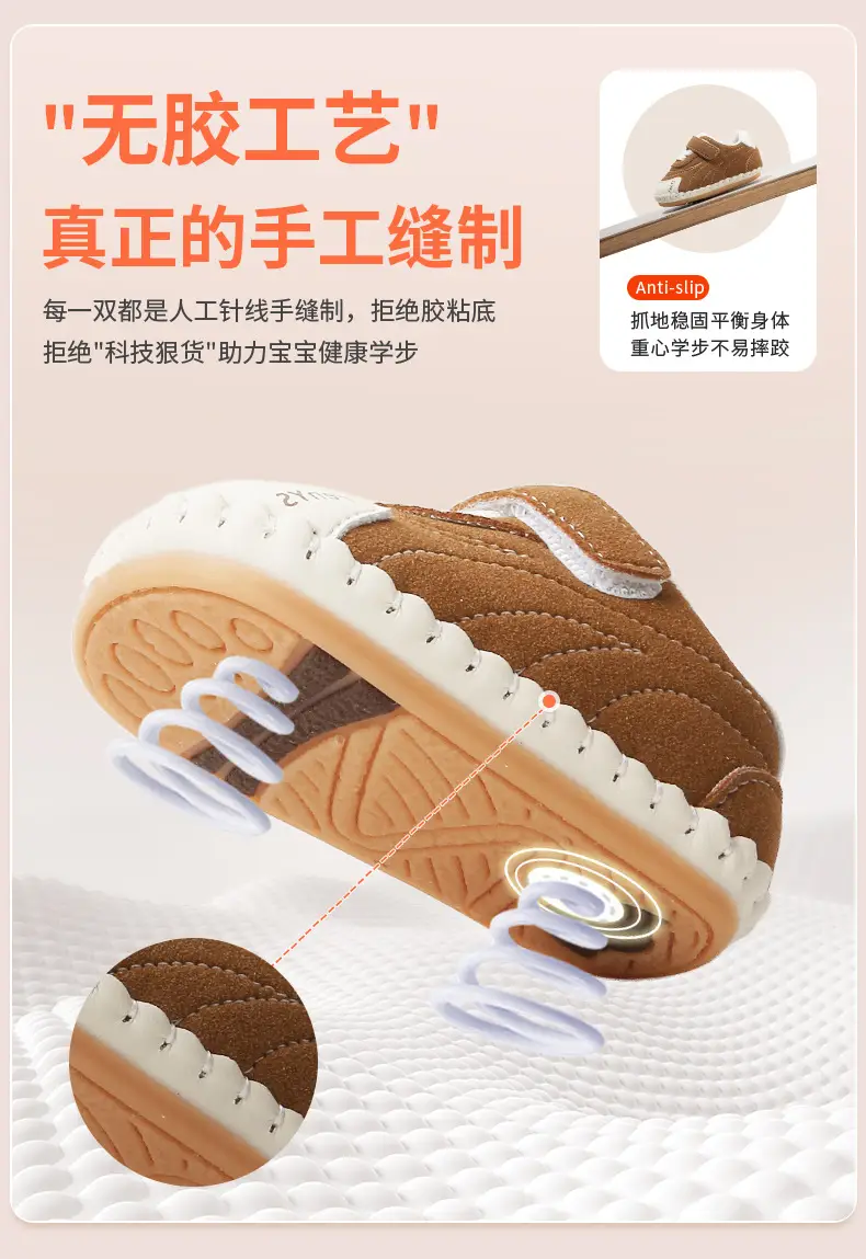 New 0 to 1 Year Old Baby Shoes Soft Sole Baby Toddler Shoes Boys 6-8-12 Months Infants and Girls Spring & Fall Models — feature 17