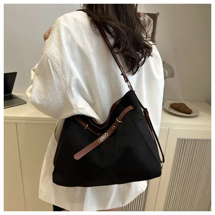 Women Retro Gold Tote Bag Large Capacity Casual Commuter — feature 10