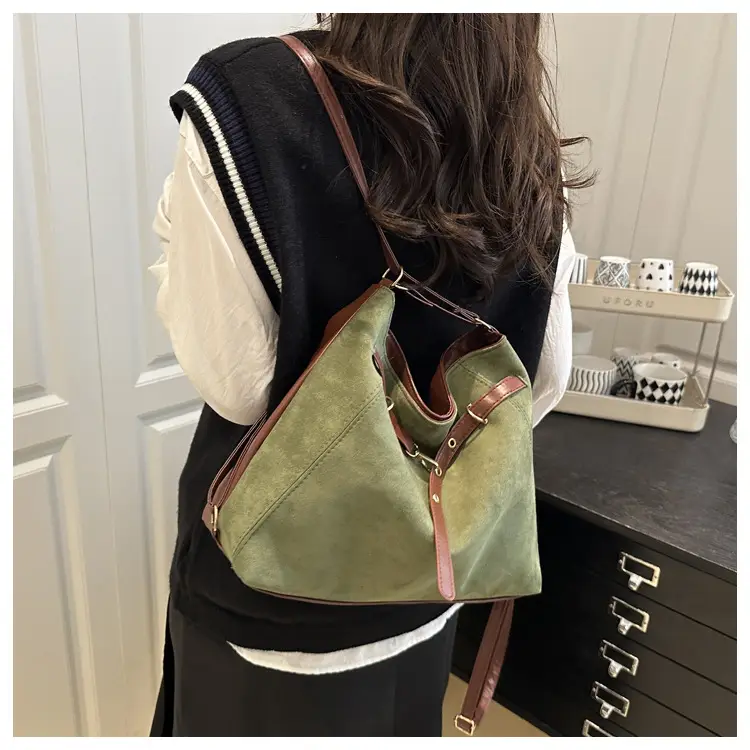 Women Retro Gold Tote Bag Large Capacity Casual Commuter — feature 18