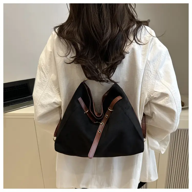 Women Retro Gold Tote Bag Large Capacity Casual Commuter — feature 9