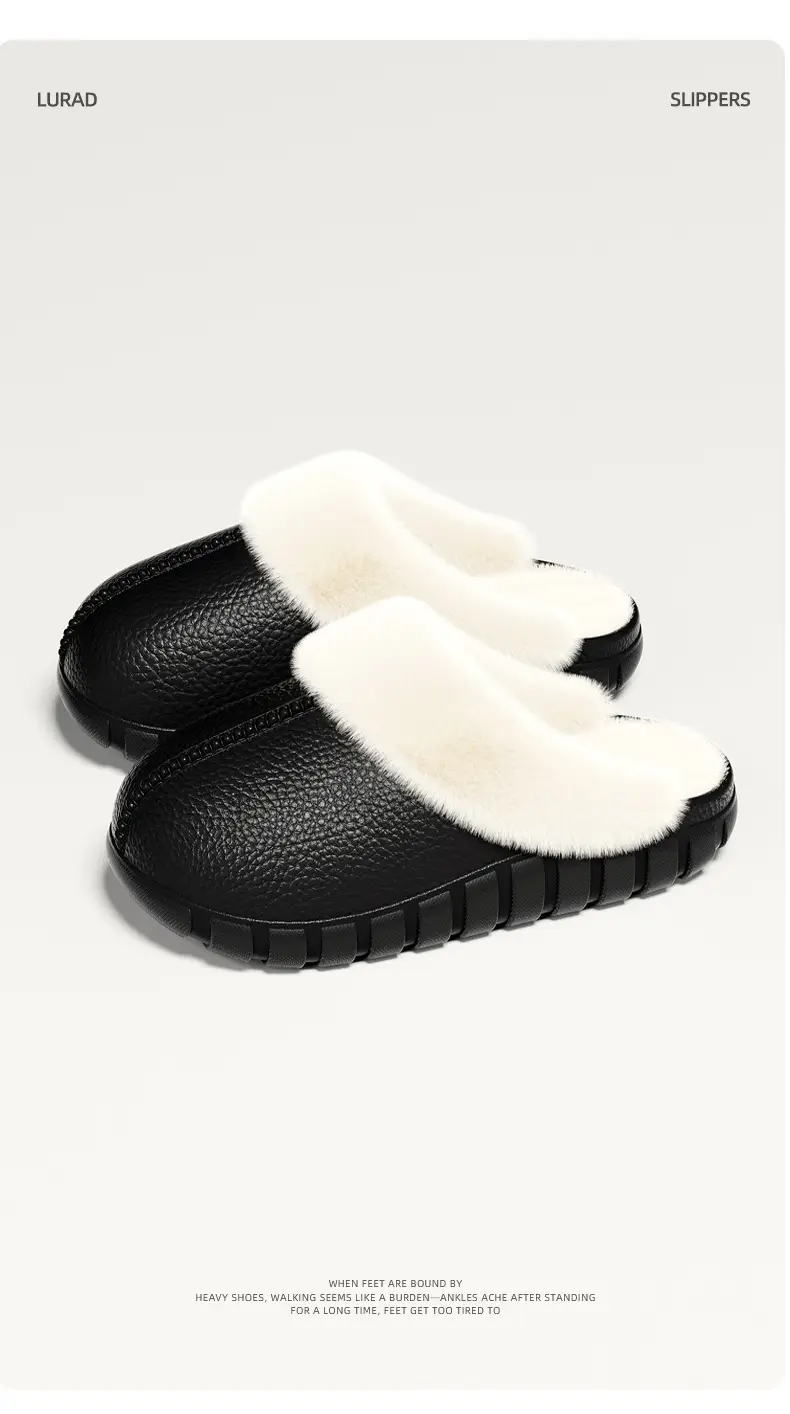 In-Stock 2025 New Home Cotton Slippers Non-Slip Warm Maternity Shoes Cotton Slippers Women's Home Cotton Slippers Men's Wholesale — feature 8