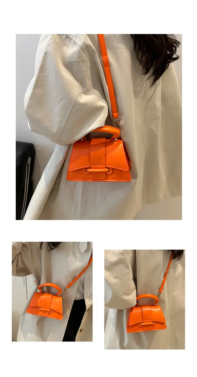 White & Beige Square Handbag for Women 2025 — feature 9
