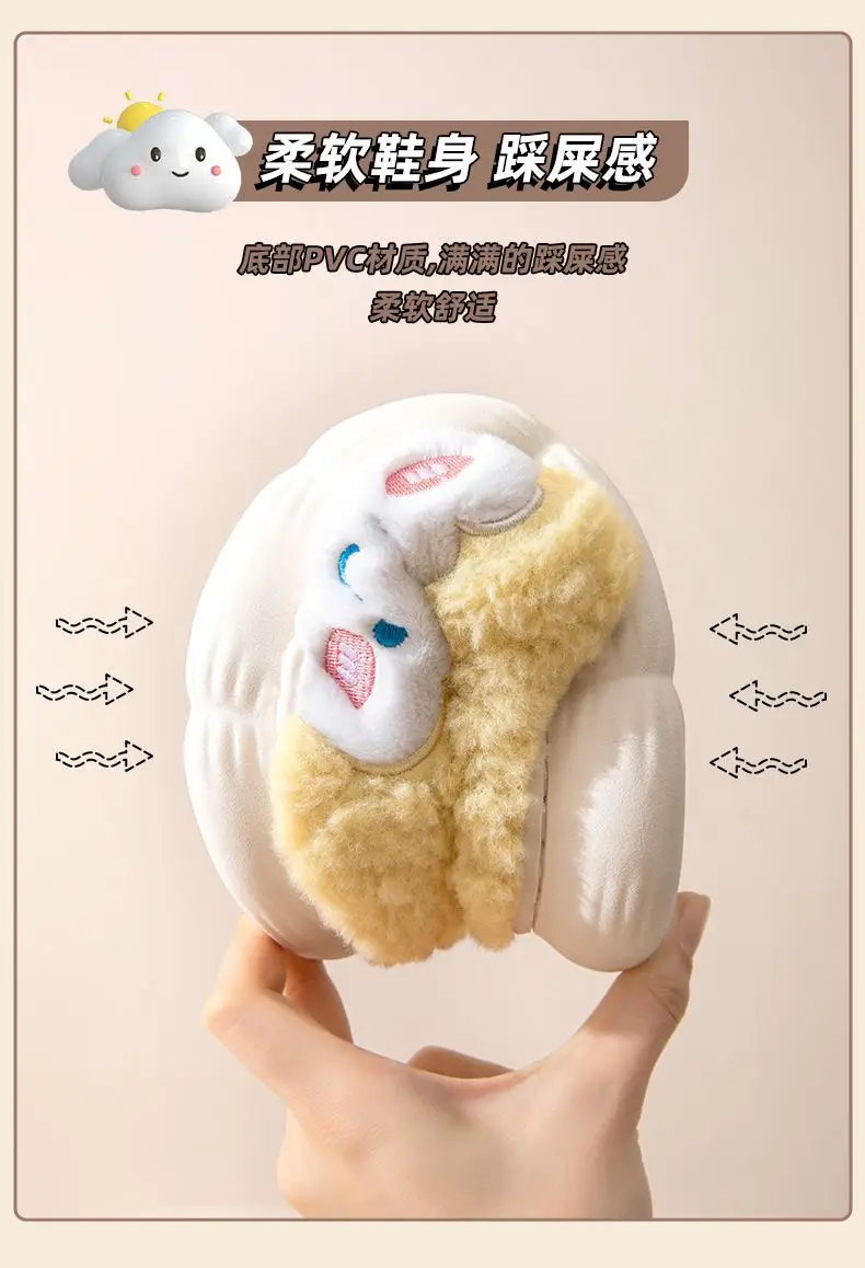 Maternity Cotton Slippers Women Winter Closed Toe Thick — feature 14