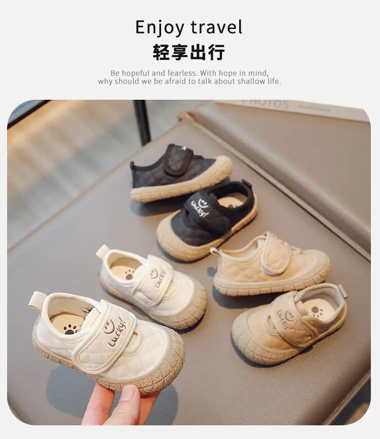 Children's Fashionable Breathable Baby Shoes Toddler Shoes 2025 Summer Baby Kindergarten Indoor Baotou Super Soft Anti-Kick Shoes — feature 1