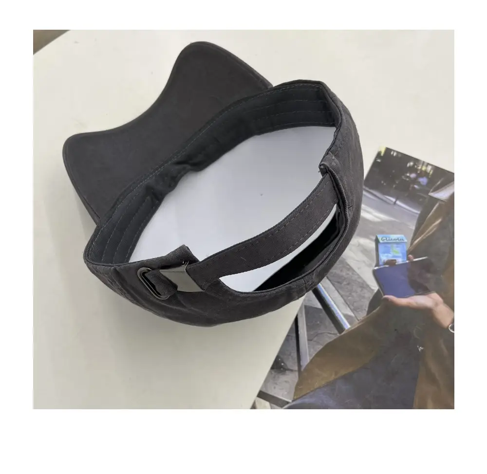 Japanese Style Puppy Duckbill Cap for Women Grey — feature 13