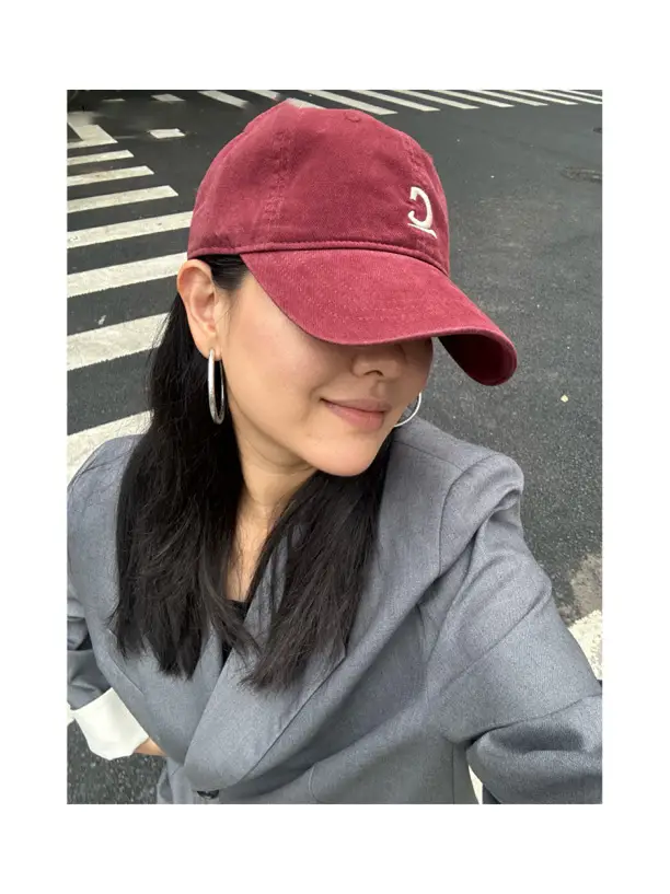 Women Maroon Embroidered Baseball Cap 2026 — feature 10