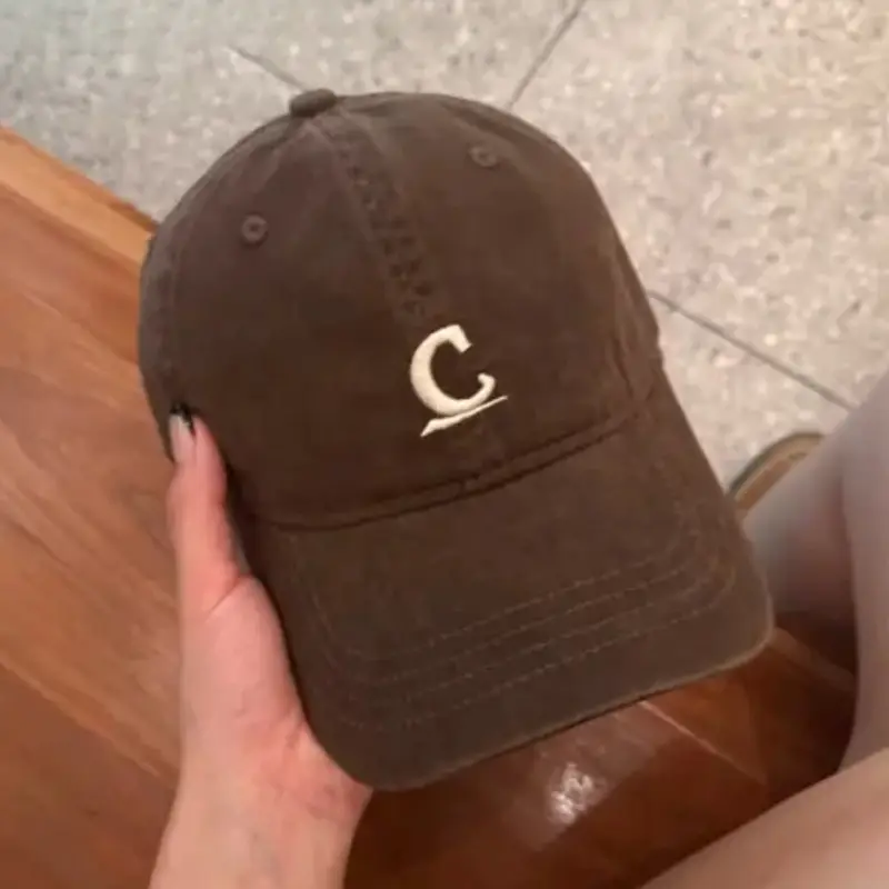 Women Maroon Embroidered Baseball Cap 2026 - Image 3