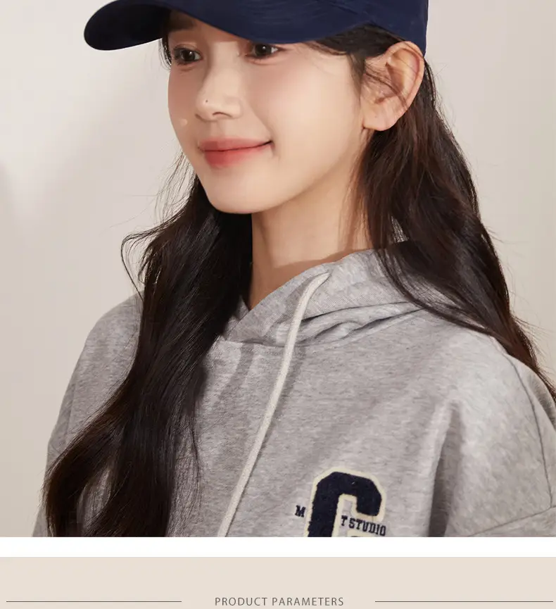 Korean Style White "Awesome" Cap for Women — feature 10