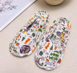 2025 Soft-Soled Silent Slippers for Women, Quilted Cotton Breathable Slippers, Indoor and Outdoor Thin-Soled Full Cotton Closed-Toe Slippers - Image 13