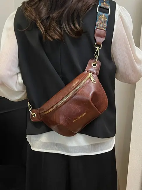 Retro Crossbody Bag Women Brown 2026 New - Image 5