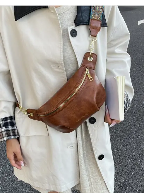 Retro Crossbody Bag Women Brown 2026 New - Image 6