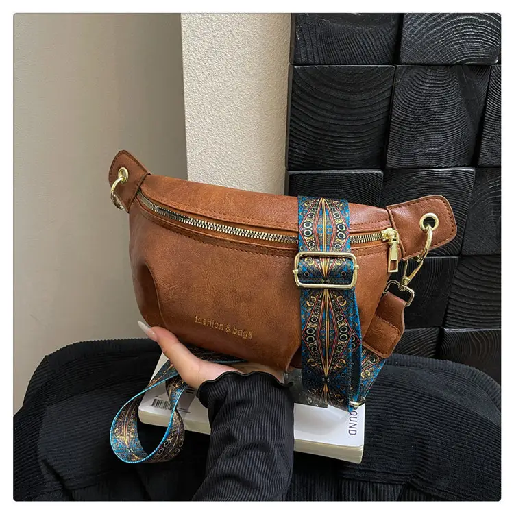 Retro Crossbody Bag Women Brown 2026 New — feature 17