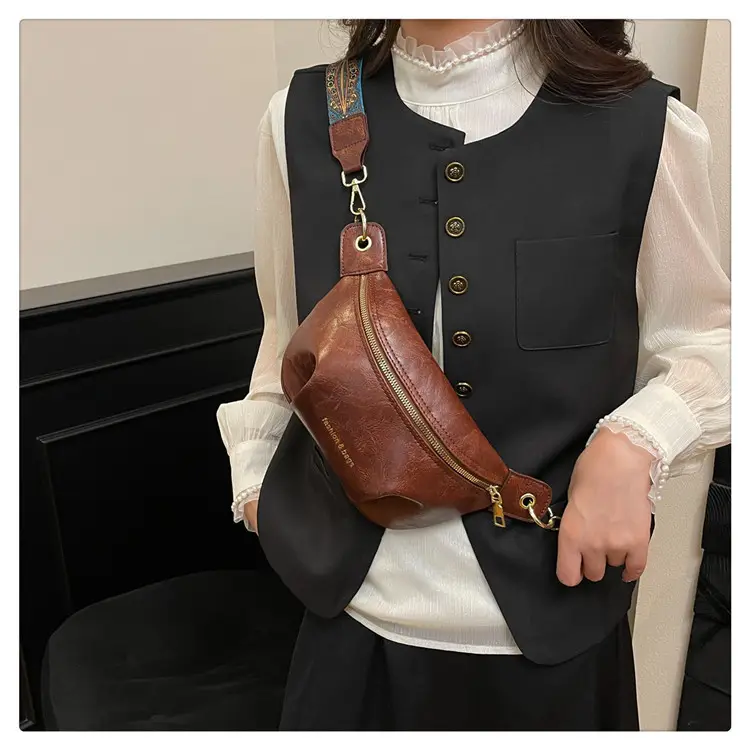 Retro Crossbody Bag Women Brown 2026 New — feature 18