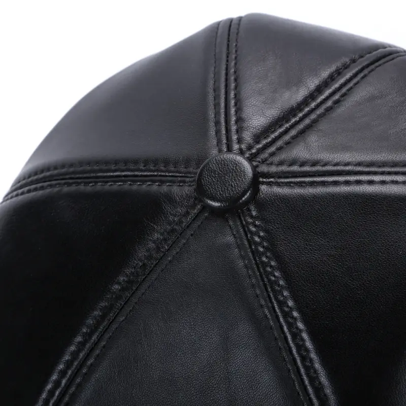 Winter Warm Ear Cap with Dome for Men - Image 6