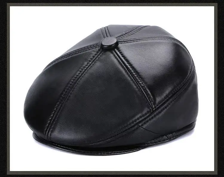 Winter Warm Ear Cap with Dome for Men — feature 12