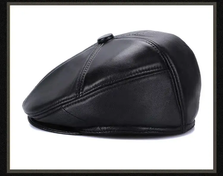 Winter Warm Ear Cap with Dome for Men — feature 13